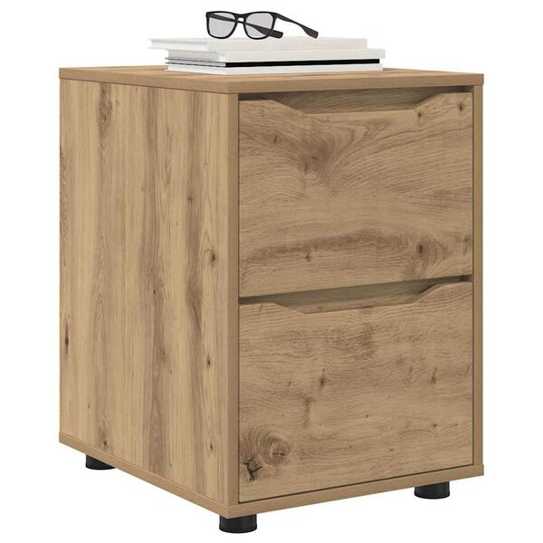 vidaXL Storage Cabinet Artisan Oak 40 x 48 x 57 cm Engineered Wood