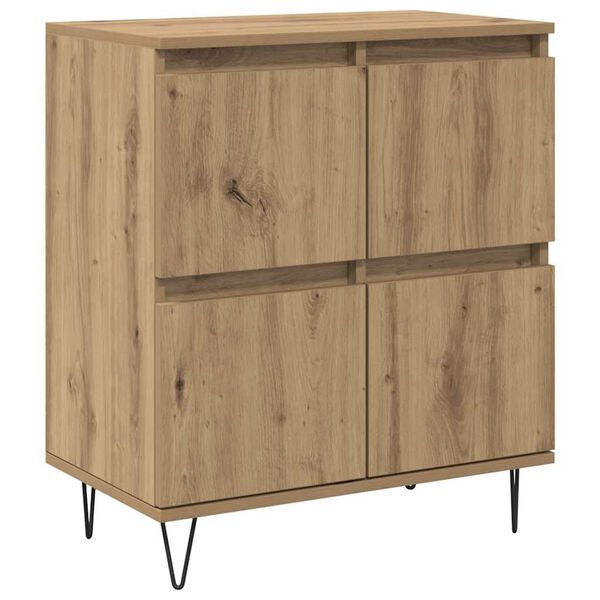 vidaXL Sideboard Artisan Oak 60 x 35 x 70 cm