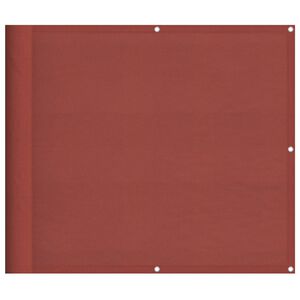 vidaXL Balcony Screen Terracotta 90x800 cm 100% Polyester Oxford