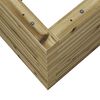 vidaXL Garden Planter 110x40x46 cm Impregnated Wood Pine