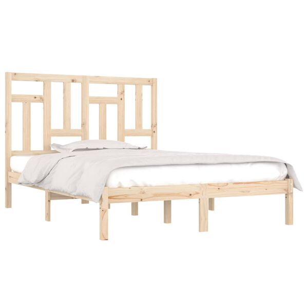 vidaXL Bed Frame without Mattress 120x200 cm Solid Wood Pine