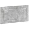 vidaXL Wall-Mounted Headboard UTRECHT Concrete Grey Engineered Wood