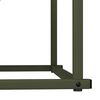 vidaXL Firewood Rack Olive Green 70x43x34.5 cm Cold-rolled steel