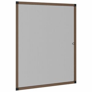 vidaXL Insect Screen for Windows Brown 120 x 140 cm