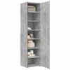 vidaXL Highboard Concrete Grey 45x42.5x185 cm Engineered Wood