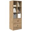 vidaXL Highboard with Drawer Artisan Oak 45.5 x 34 x 127 cm