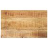 vidaXL Table Top 60x30x3.8 cm Rectangular Solid Wood Rough Mango