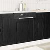 vidaXL Kitchen Cabinet Black Oak 60 x 1.5 x 67 cm Engineered Wood