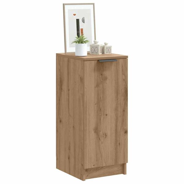 vidaXL Shoe Cabinet Artisan Oak 29.5x35x70 cm Engineered Wood