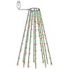 vidaXL Christmas Tree Net Lights with 400 LEDs Colourful 400 cm