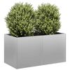 vidaXL Planter 80x40x40 cm Galvanised Steel