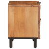 vidaXL Bedside Cabinet Brown 40 x 33 x 46 cm Solid Mango Wood
