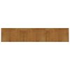 vidaXL Rug Rectangular Brown60x300 cm Bamboo