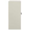 vidaXL Office Cabinet Light Grey 90x40x90 cm Steel