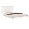 vidaXL Bed Frame without Mattress White 120x200 cm Solid Wood Pine