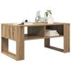 vidaXL Coffee Table Artisan Oak 92 x 53 x 45 cm Engineered Wood