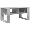 vidaXL Coffee Table Concrete Grey 92 x 49.5 x 45 cm Engineered Wood