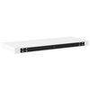 vidaXL Floating Wall Shelves 2 pcs White 60x23.5x3.8 cm MDF