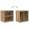vidaXL Hanging Cabinet Artisan Oak 40 x 29.5 x 40 cm Engineered Wood