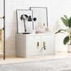 vidaXL Storage Cabinet White 60 x 40 x 40 cm Cold-Rolled Steel