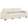 vidaXL Sofa 2 pcs Beige Linen