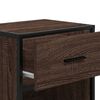 vidaXL Bedside Cabinets 2 pcs Brown Oak 40x31x50 cm Engineered Wood