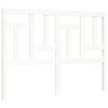 vidaXL Bed Frame without Mattress White Small Double Solid Wood