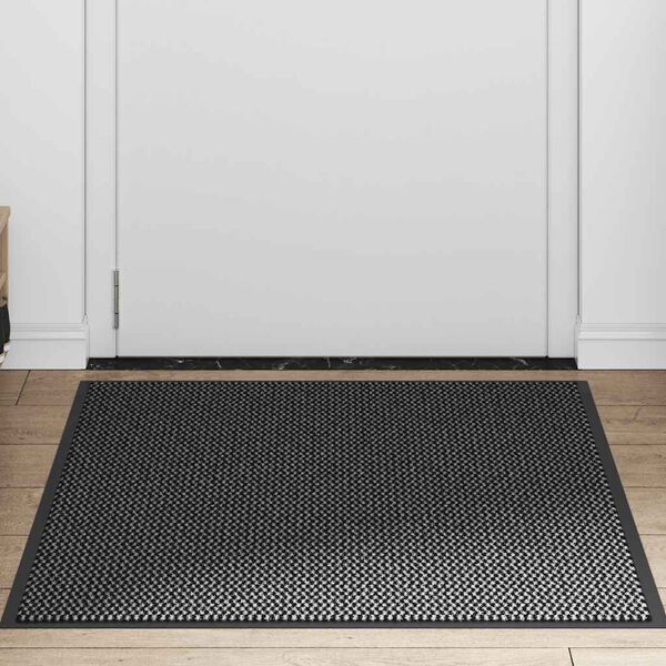 vidaXL Doormat Anthracite 90x120 cm