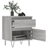 vidaXL Bedside Cabinets 2 pcs Grey Sonoma 40x35x50 cm Engineered Wood