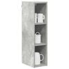 vidaXL Hanging Cabinet Concrete Grey 20 x 29.5 x 80 cm Engineered Wood