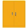 vidaXL Storage Cabinet Mustard Yellow 90 x 40 x 105 cm Steel