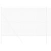 vidaXL Welded Wire Fence Silver 1.5 x 50 m