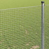vidaXL Welded Wire Fence Silver 1.6 x 25 m