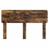 vidaXL Headboard Smoked Oak 140 cm Engineered wood