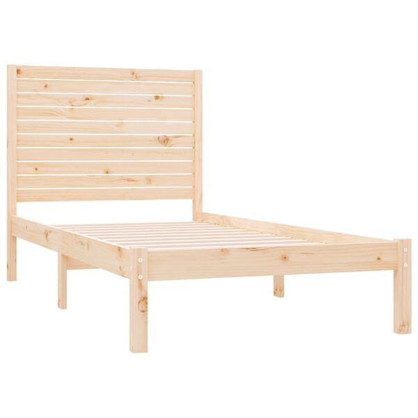 vidaXL Bed Frame without Mattress 100x200 cm Solid Wood