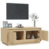 vidaXL Coffee Table Sonoma Oak 102x50x44 cm Engineered Wood