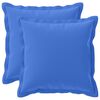 vidaXL Cushion Cover 2 pcs HOUTEN Royal Blue 35 x 35 cm Polyester