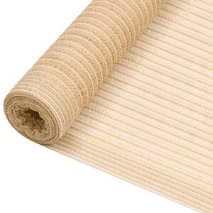 vidaXL Privacy Net Beige 1x25 m HDPE 75 g/m&sup2;