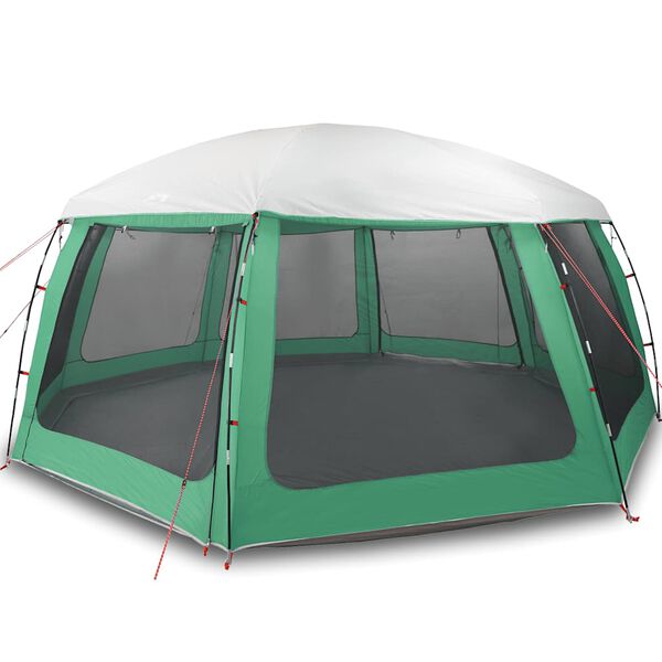 vidaXL Pool Tent with Removable Fly & Mesh Walls Sea Green 690x690 cm