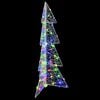vidaXL Christmas Tree with 100 LEDs Multicolour 120 cm Acrylic
