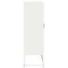 vidaXL Highboard White 68x39x123 cm Steel