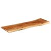 vidaXL Table Top 110x40x3.8 cm Rectangular&nbsp;Solid Wood Acacia Live Edge