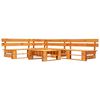 vidaXL Garden Lounge Set | Honey Brown | Impregnated Pinewood | Modular