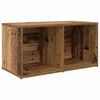 vidaXL TV Cabinet Set Brown 72 x 35 x 37 cm Engineered Wood