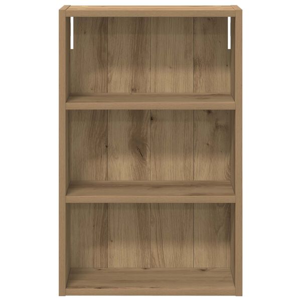 vidaXL Bathroom Wall Cabinet with Shelf Artisian Oak 40 x 16 x 62.5 cm
