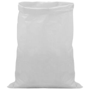 vidaXL Woven Sacks 100 pcs White 60 x 100 cm PP