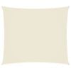 vidaXL Sunshade Sail Oxford Fabric Rectangular 2x2.5 m Cream