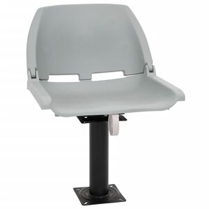 vidaXL Boat Seat with Pedestal 360&deg; Rotatable