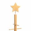 vidaXL Wooden Christmas Tree with Stand Brown 180 cm Bamboo