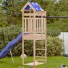 vidaXL Play Tower Brown 85 x 52.5 x 239 cm Solid Pine Wood